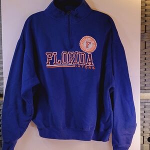 OVB Florida Gators Uof F vintage quarter zip sweatshirt  XL
